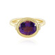 Siberian Amethyst Silver Ring