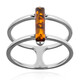 Baltic Amber Silver Ring (dagen)