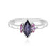 Iolite Silver Ring