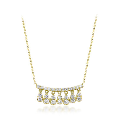 14K I1 (H) Diamond Gold Necklace (CIRARI)