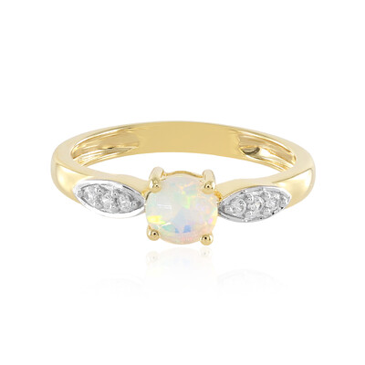 Welo Opal Silver Ring