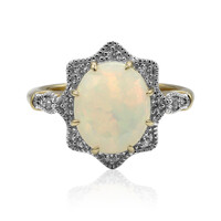 9K AAA Welo Opal Gold Ring (Adela Gold)