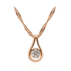 I3 (I) Diamond Silver Necklace