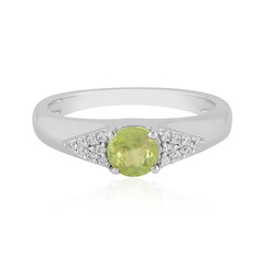 Sphene Silver Ring