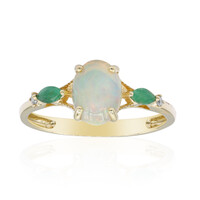 10K AAA Welo Opal Gold Ring