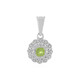 Arizona Peridot Silver Pendant