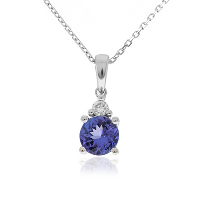 10K AAA Tanzanite Gold Necklace