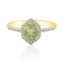 9K Kenya Tsavorite Gold Ring (Adela Gold)