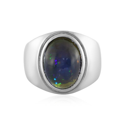 Mezezo Opal Silver Ring