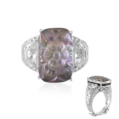 Mother of Pearl Silver Ring (Dallas Prince Designs)