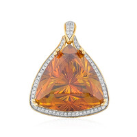 18K Sphalerite Gold Pendant (AMAYANI)