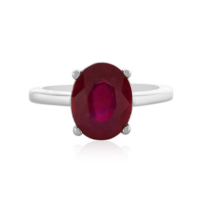 Madagascar Ruby Silver Ring