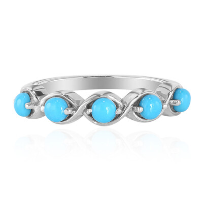 Sleeping Beauty Turquoise Silver Ring