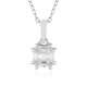 Zircon Silver Necklace