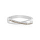 I2 Champagne Diamond Silver Ring