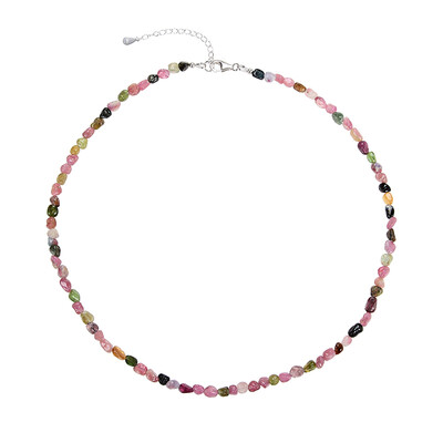 Tourmaline Silver Necklace