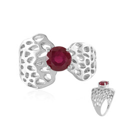 Madagascar Ruby Silver Ring