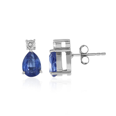 Nepal Kyanite Silver Earrings