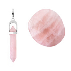 Accessory with Rose Quartz