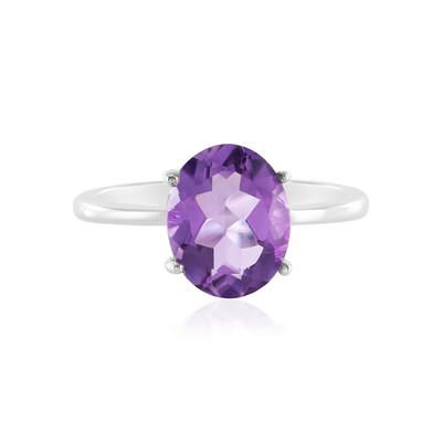 Amethyst Silver Ring