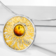 Baltic Amber Silver Pendant (dagen)