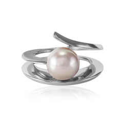 Ming Pearl Silver Ring