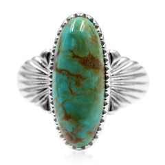 Tyrone Turquoise Silver Ring