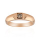 9K SI1 Argyle Rose De France Diamond Gold Ring (Annette)