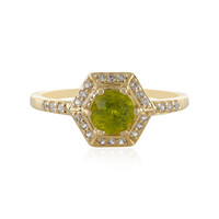 9K Sphene Gold Ring