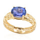 9K AAA Tanzanite Gold Ring (de Melo)