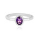 Siberian Amethyst Silver Ring