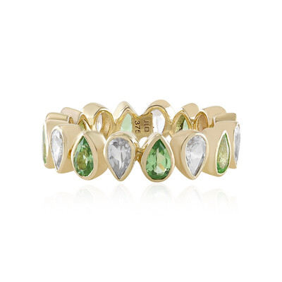 9K Tanzanian Tsavorite Gold Ring (de Melo)