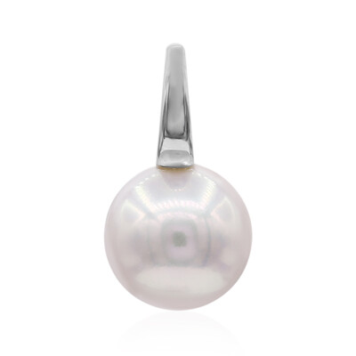 White Freshwater Pearl Silver Pendant (MONOSONO COLLECTION)