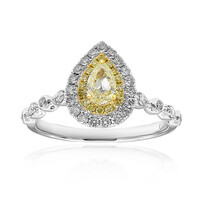 14K SI2 Yellow Diamond Gold Ring (CIRARI)