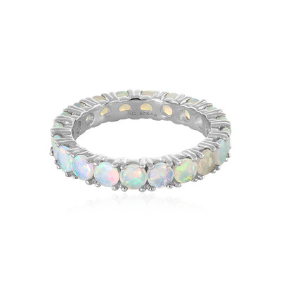 Welo Opal Silver Ring