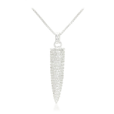 Zircon Silver Necklace