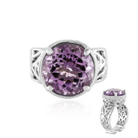 Rose de France Amethyst Silver Ring (Dallas Prince Designs)