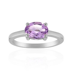 Amethyst Silver Ring