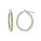 Peridot Silver Earrings