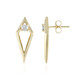 9K I2 (H) Diamond Gold Earrings (de Melo)