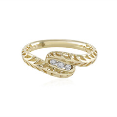 9K I2 (I) Diamond Gold Ring (Ornaments by de Melo)