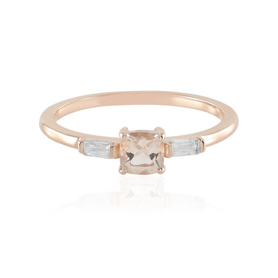 9K Morganite Gold Ring