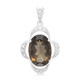 Smoky Quartz Silver Pendant