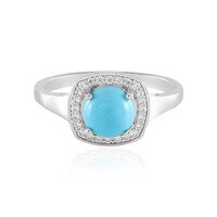 Sleeping Beauty Turquoise Silver Ring