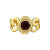 Mozambique Garnet Silver Ring