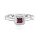 Rhodolite Silver Ring