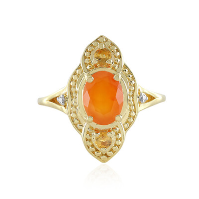 Carnelian Silver Ring