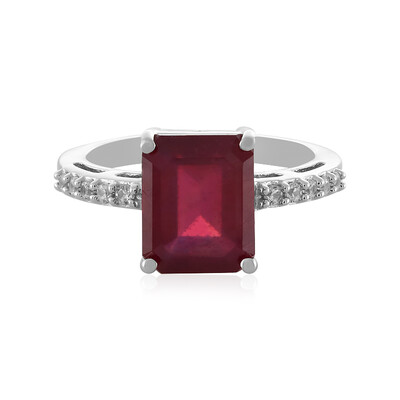 Madagascar Ruby Silver Ring