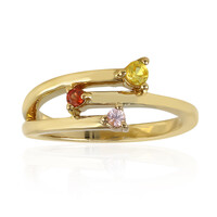 Yellow Sapphire Silver Ring