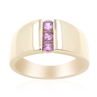 9K Ceylon Purple Sapphire Gold Ring